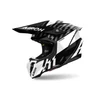 Kép 2/3 - Airoh Helmet Twist 3 Thunder black white bukósisak