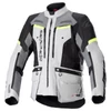 Kép 1/4 - Alpinestars Jacket Bogota Pro Drystar Grey/yellow fluo 4évszakos motoros kabát motoroskabát 