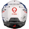 Kép 4/4 - Schuberth Helmet C5 Globe Blue Flip-Up bukósisak