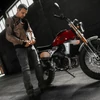 Kép 10/12 - 4SR Bomber Brown Patina motoros bőrkabát