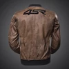 Kép 2/12 - 4SR Bomber Brown Patina motoros bőrkabát