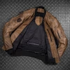 Kép 4/12 - 4SR Bomber Brown Patina motoros bőrkabát