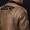 Kép 8/12 - 4SR Bomber Brown Patina motoros bőrkabát