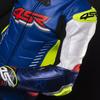 Kép 6/8 - 4SR RR Evo III Pearl Blue AR 2 részes bőrruha, Airbag ready