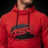 Kép 2/5 - 4SR Hoodie Drift felső, piros