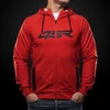 Kép 1/5 - 4SR Hoodie Logo, kapucnis, zipzáros felső, piros