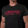 Kép 2/4 - 4SR T Shirt 3D Black Red