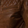 Kép 7/11 - 4SR NEW Scrambler II Cognac Motoros Bőrkabát