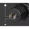 Kép 4/7 - Freedconn vízálló gyorstöltő motorhoz, rollerhez, quadhoz, motorcsónakhoz, MC3084G, 2x USB QC3.0