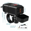 Kép 7/10 - FreedConn motorkerékpárra szerelhető töltő USB+USB-C QC3.0 gyorstöltő, MC1N-PD