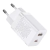 Kép 5/5 - Baseus Super Si Pro gyorstöltő USB + USB-C 30W, fehér