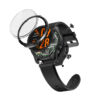 Kép 2/7 - Mobvoi TicWatch Pro 3 Ultra GPS okosóra, smartwatch, Shadow Black