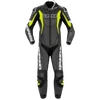 Kép 1/3 - Spidi SPORT WARRIOR PERFORATED PRO egyrészes motoros versenyruha 52, (black/yellow fluo/white)