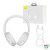 Kép 1/9 - Baseus Encok D02 Pro, vezeték nélküli fejhallgató, fehér