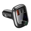 Kép 6/8 - Car Bluetooth MP3 Player Baseus T Shaped S-13 Black OS