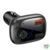 Kép 3/8 - Car Bluetooth MP3 Player Baseus T Shaped S-13 Black OS