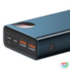 Kép 8/10 - Powerbank Baseus Adaman Metal 20000mAh, PD, QC 3.0, 65W, 2xUSB + USB-C + mikro USB, (kék)