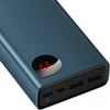 Kép 7/10 - Powerbank Baseus Adaman Metal 20000mAh, PD, QC 3.0, 65W, 2xUSB + USB-C + mikro USB, (kék)