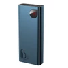 Kép 5/10 - Powerbank Baseus Adaman Metal 20000mAh, PD, QC 3.0, 65W, 2xUSB + USB-C + mikro USB, (kék)