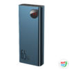 Kép 5/10 - Powerbank Baseus Adaman Metal 20000mAh, PD, QC 3.0, 65W, 2xUSB + USB-C + mikro USB, (kék)