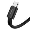 Kép 5/11 - USB-USB-C Baseus Superior sorozatú kábel, 66 W, 2 m (fekete)