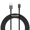 Kép 1/11 - USB-USB-C Baseus Superior sorozatú kábel, 66 W, 2 m (fekete)