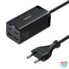 Kép 3/5 - Baseus GaN3 Pro wall charger 2xUSB-C + 2xUSB, 100W (black)
