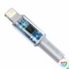 Kép 2/8 - USB-C kábel Lightning Baseushoz, nagy sűrűségű fonott, 20 W, 5 A, PD, 1 m (fehér)