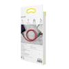 Kép 7/7 - Baseus Cafule 2.4A Lightning USB-kábel 0.5m (piros)