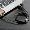 Kép 6/10 - USB Lightning Baseus Cafule 1,5A 2 m-es kábel (arany-fekete)