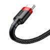 Kép 5/6 - USB-USB-C kábel Baseus Cafule 2A 2m (piros-fekete)