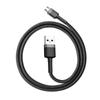 Kép 3/6 - Baseus Cafule 1,5A 2 m-es USB-Micro USB-kábel (szürke-fekete)