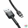 Kép 4/12 - Baseus Cafule 2A 3 m USB-Micro USB kábel (fekete-szürke)