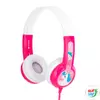 Kép 2/5 - Wired headphones for kids Buddyphones Discover (Pink)