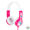 Kép 2/5 - Wired headphones for kids Buddyphones Discover (Pink)