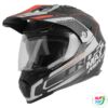 Kép 1/9 - motocross-helmet-cross-enduro-astone-crossmax-road-matt-black-gray-red