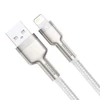 Kép 2/10 - Cafule_USB_kábel_lightning_2.4A_2m_fehér
