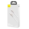 Kép 6/10 - Cafule_USB_kábel_lightning_2.4A_2m_fehér