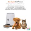 Kép 7/8 - Intelligens étel adagoló háziállatok számára Petoneer Nutri Smart Pet Feeder, Alkalmazásvezérlés, Power Bank csatlakozás lehetőség