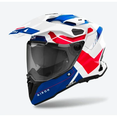 Airoh Commander 2 Reveal Blue/Red Gloss bukósisak