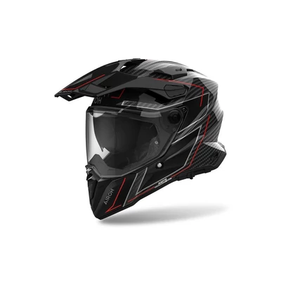 Airoh Commander 2 Carbon Stylish Gloss bukósisak