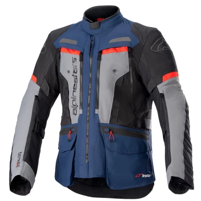 Alpinestars Jacket Bogota Pro Drystar Blue/Black/Red 4évszakos motoroskabát 