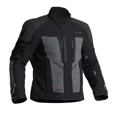Halvarssons Textile Jacket Vansbro Black/grey, AA, Laminált motoros kabát