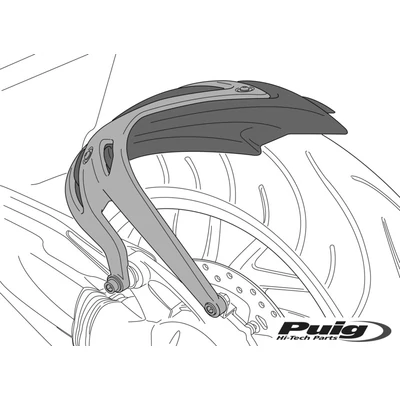 Puig hátsó sárvédő Bmw F900R/Xr 20' C/Matt Black