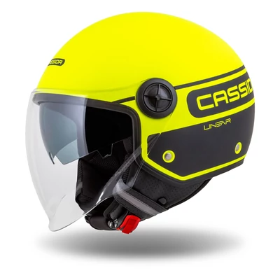 Cassida Handy Plus Linear, yellow fluo matt/black 2025 bukósisak
