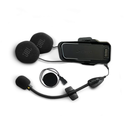 CARDO PACKTALK EDGE 2. sisak szett, JBL hangszórókkal
