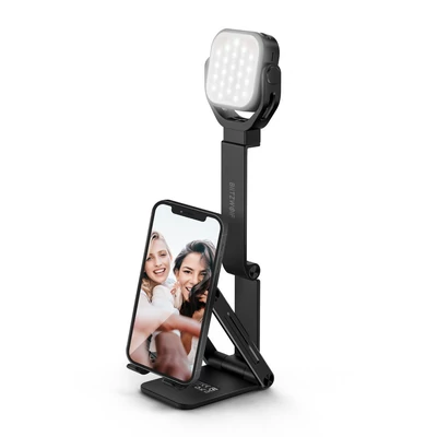 Blitzwolf BW-TS6 telefonállvány,  akkus LED lámpával