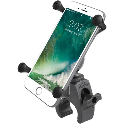 Ram Mounts Komplett telefon tartó szett gyors-szorítós bázissal Xtra nagy kijelzőjű telefonokhoz