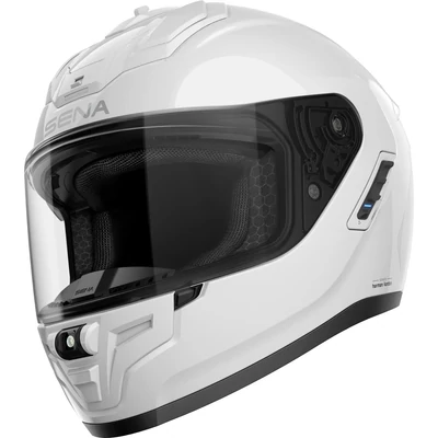 Sena PHANTOM, zárt bukósisak integrált MESH, Harman Kardon, fehér