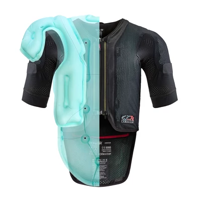 Alpinestars Tech Air 7X, légzsák mellény, airbag vest